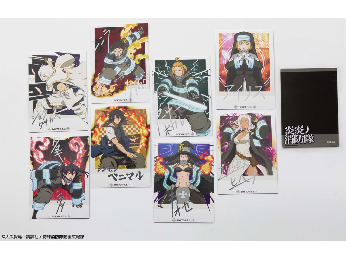 Fire Force instant camera style bromide 1Box 8pcs