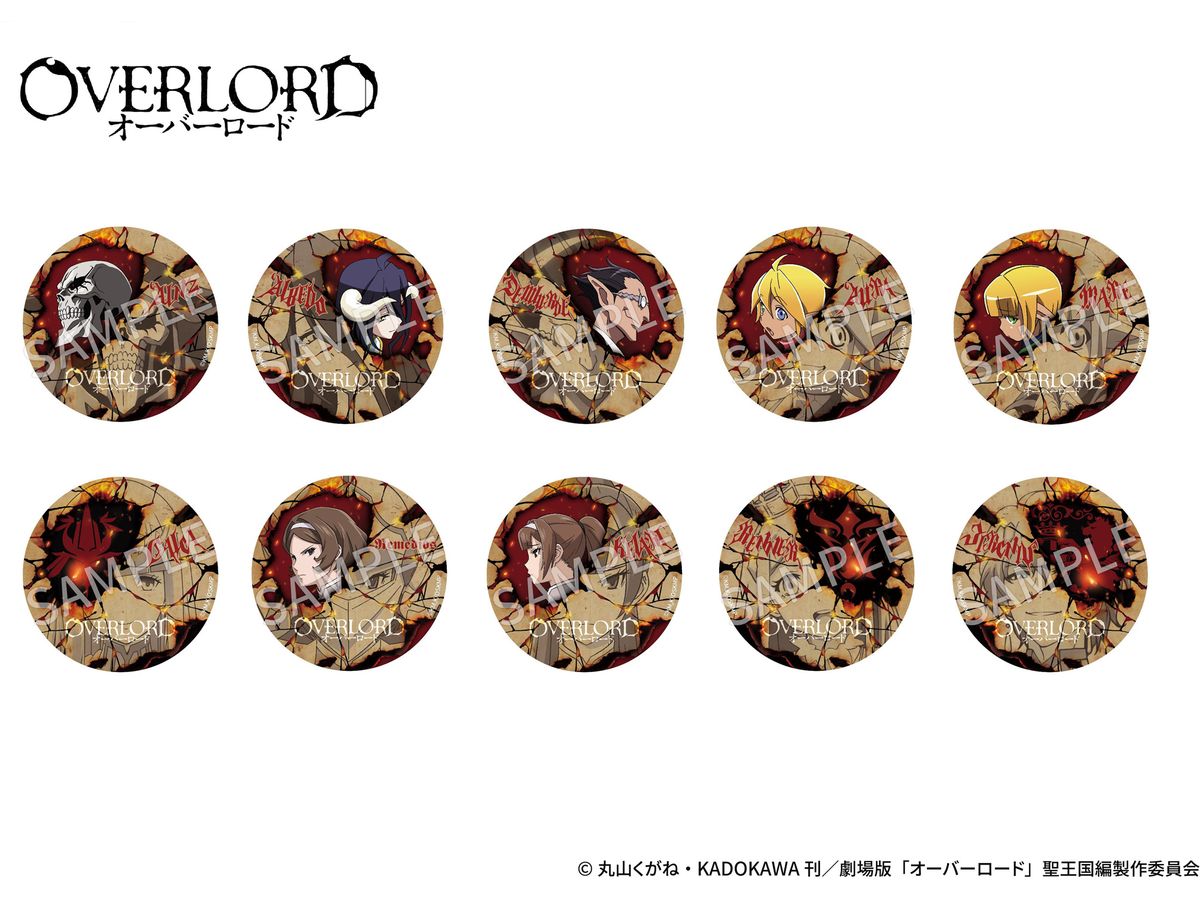 AFORCExDRAGON HORSE Overlord Trading Holo Can Badge 1Box 10pcs