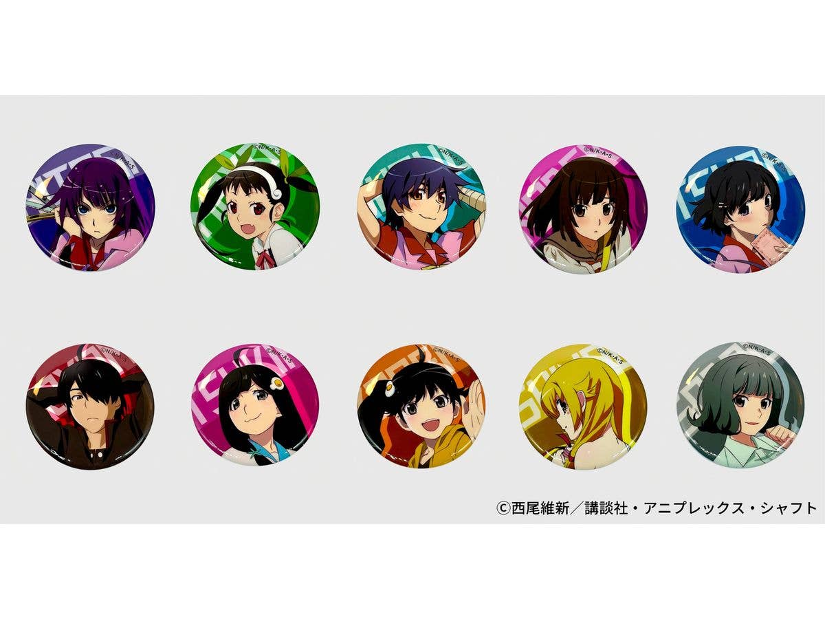 AFORCE x DRAGON HORSE Monogatari Series Trading Can Badge 1Box 10pcs