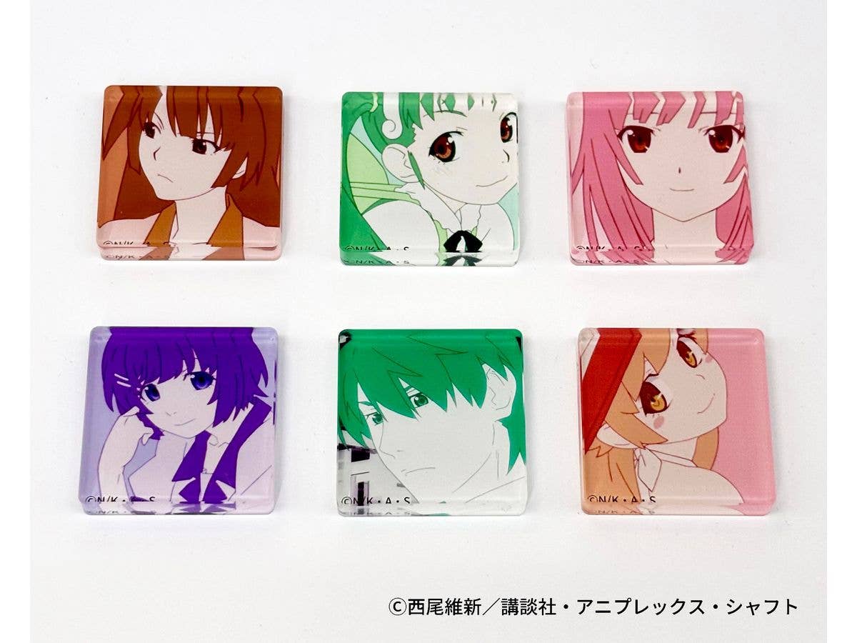 AFORCE x DRAGON HORSE Monogatari Series Trading Mini Acrylic Block 1Box 6pcs