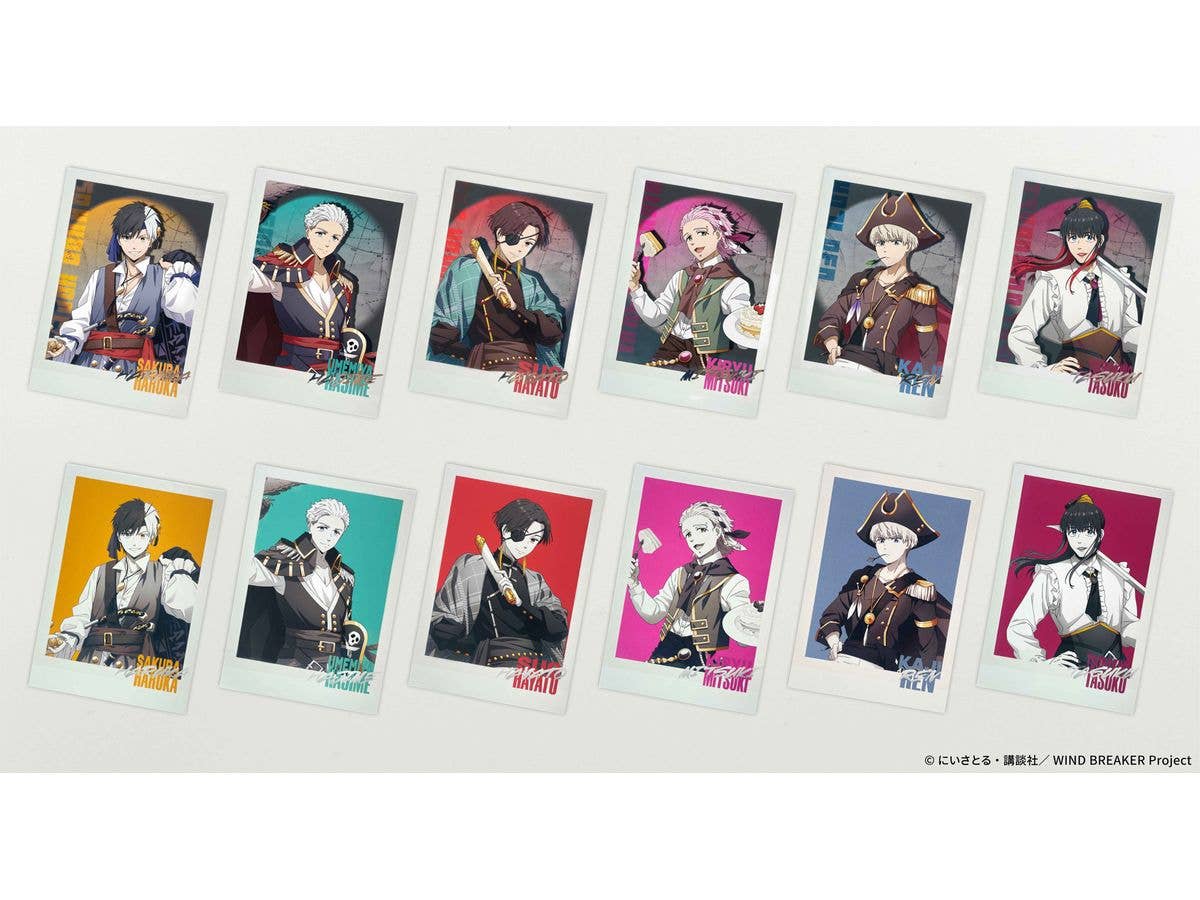 AFORCE x DRAGON HORSE WIND BREAKER (Pirate Ver.) Instant Camera Style Bromide 1Box 10pcs