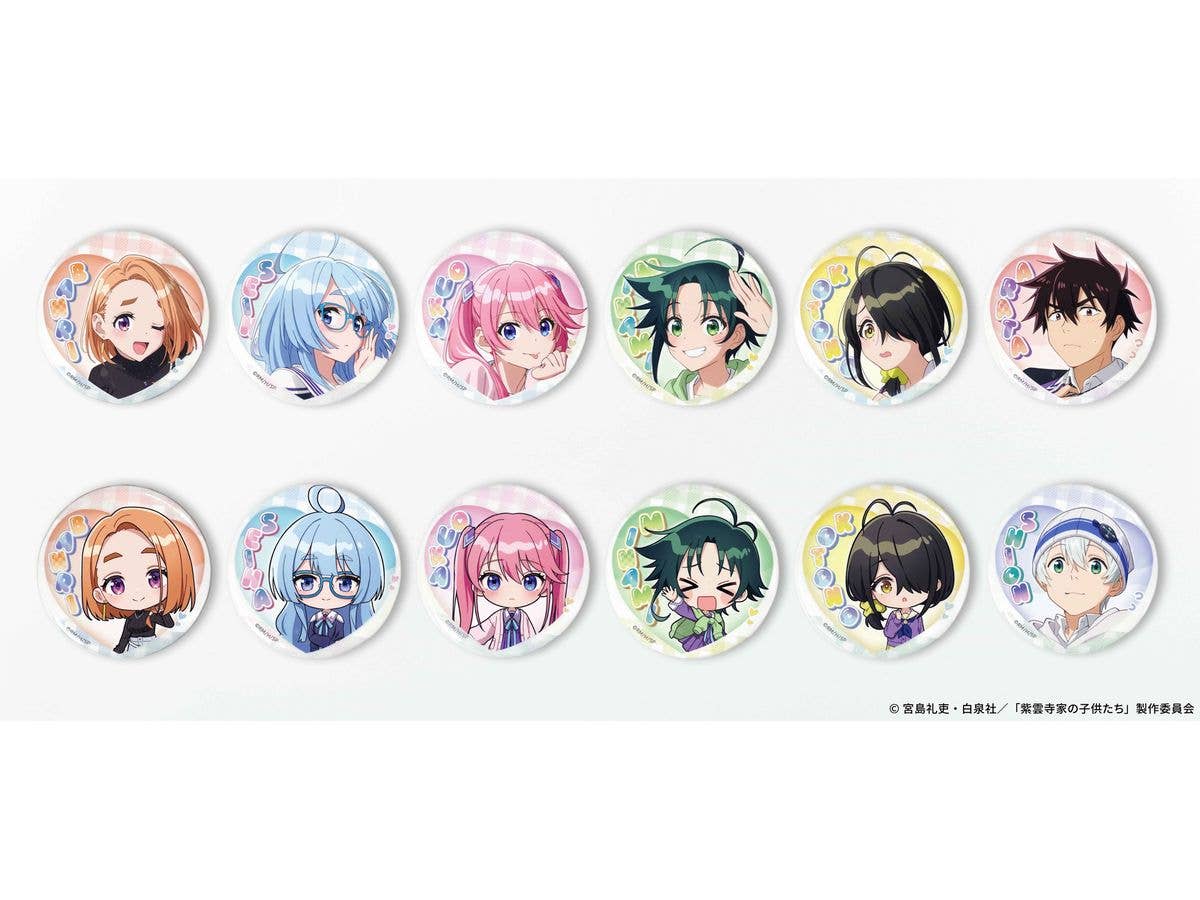 AFORCE x DRAGON HORSE The Shiunji Family Children Trading Can Badge 1Box 12pcs