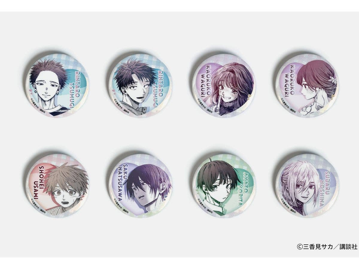 AFORCE x DRAGON HORSE The Fragrant Flower Blooms with Dignity Original Work Trading Can Badge 1Box 8pcs