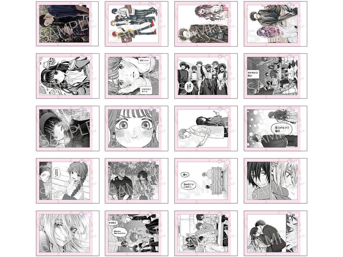 AFORCE x DRAGON HORSE The Fragrant Flower Blooms with Dignity Original Work Trading Instant Camera Style Bromide 1Box 10pcs