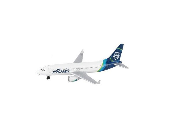 Single Plane Alaska B737-800