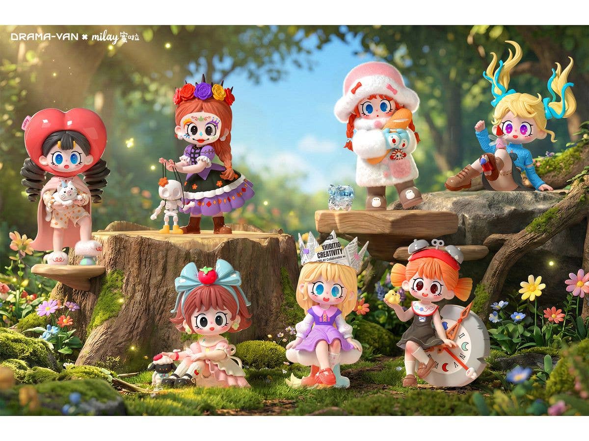 MILAY Fairy Tale Travel Guide Series Trading Figure 1Box 6pcs