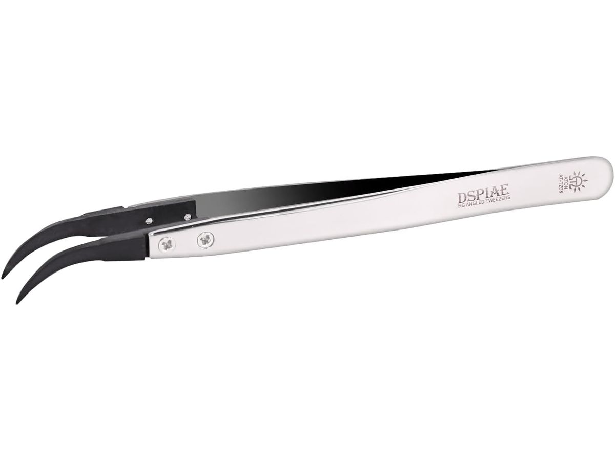 Anti-Static Tweezers - Angled