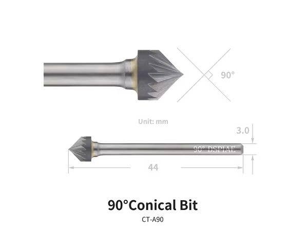 CT-A90 90 degree cone drill