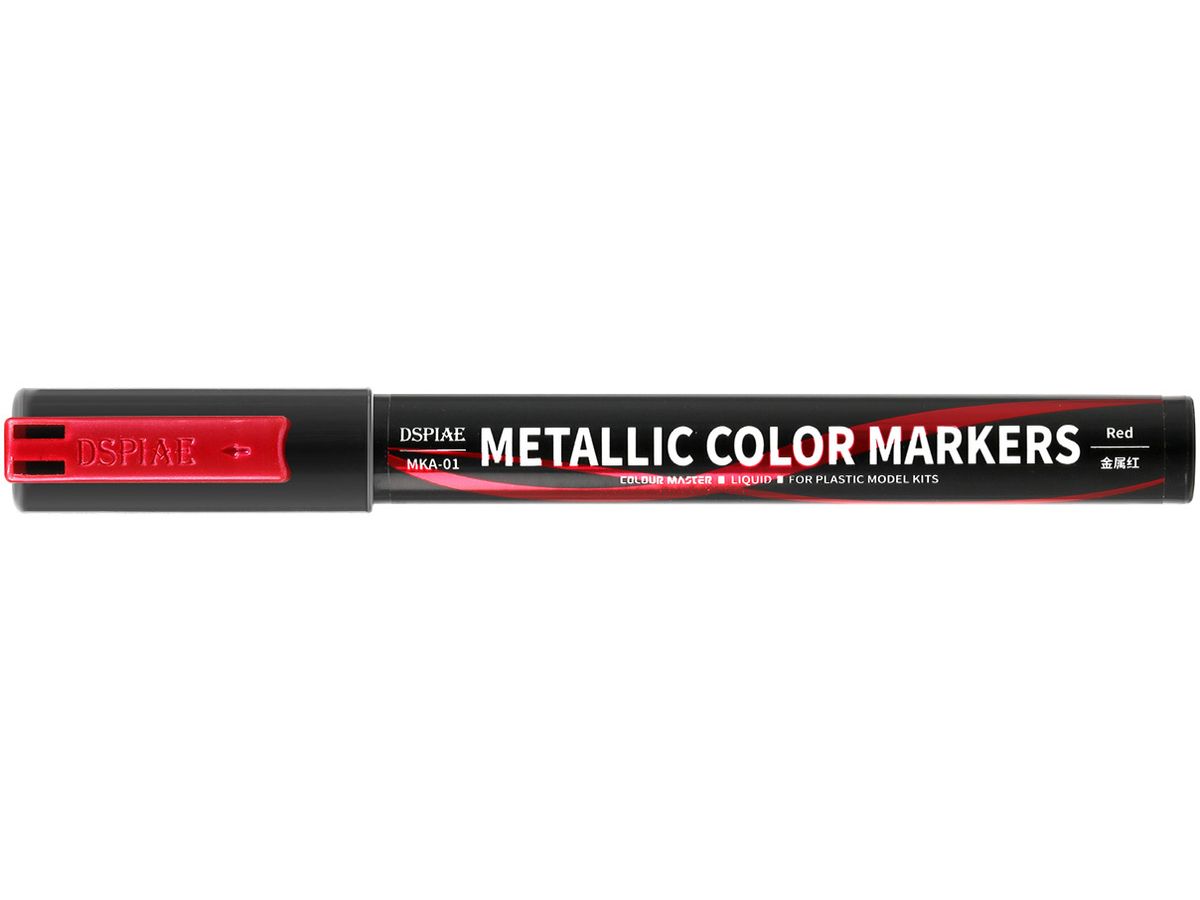 MKA-01 Metallic Color Marker Metallic Red