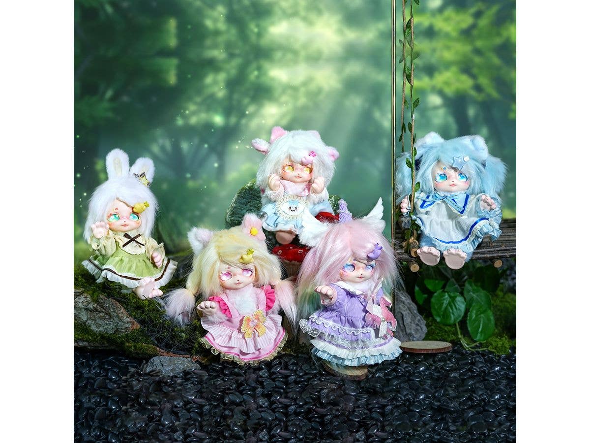 Forest Family series Vinyl Plush Blind Box 1Box 4pcs