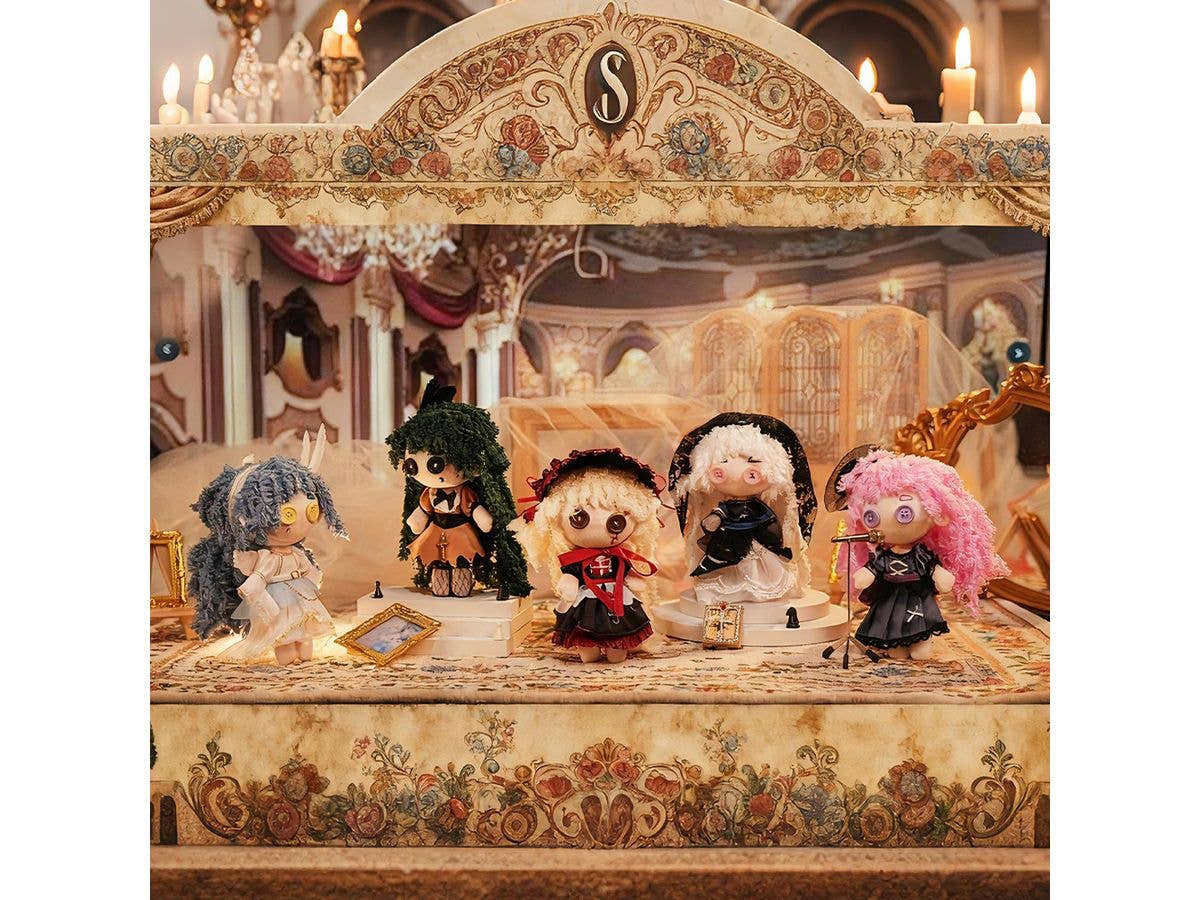 Faded Tea Party Series Plush Blind Box 1Box 4pcs