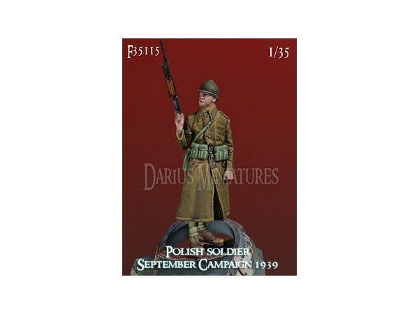 WWII Polish Soldier #2 Light Machine Gunner September 1939 Campaign