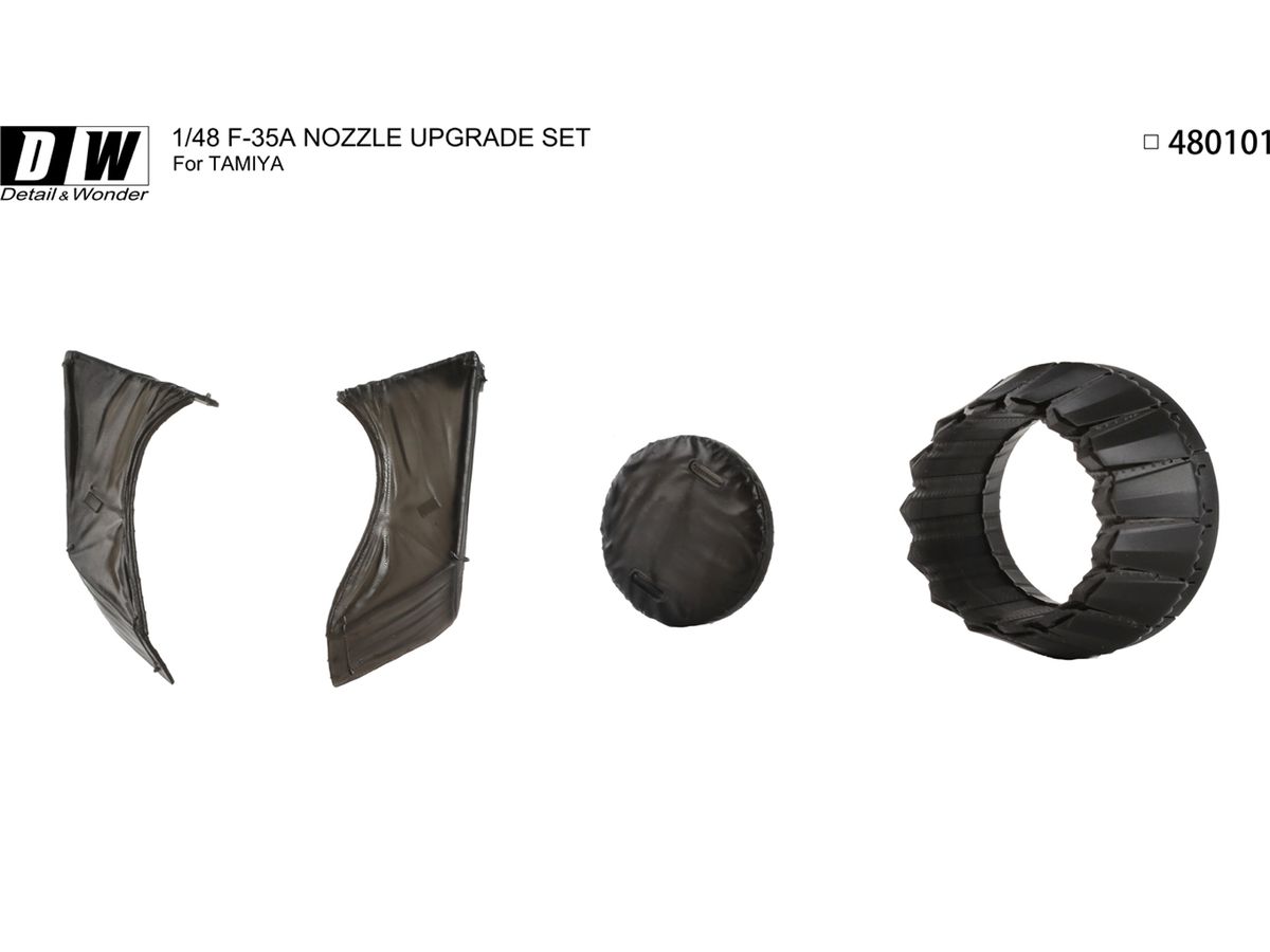 F-35A Lightning II Nozzles (Included FOD Cover) for TAMIYA Kit