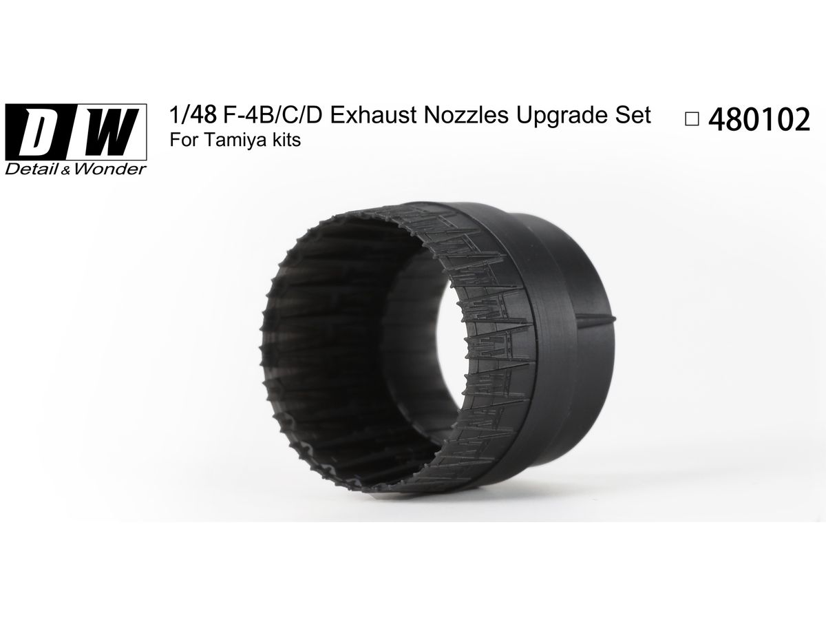 F-4B/C/D Exhaust Nozzles (early version) for TAMIYA Kit