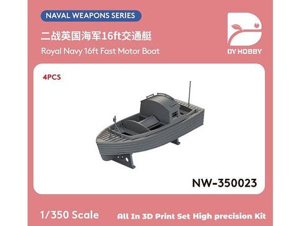 Royal Navy WWII 16ft Fast Motor Boats (4pcs)