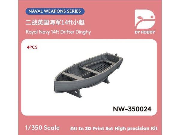Royal Navy WWII 14ft Drifter Dinghies (4pcs)