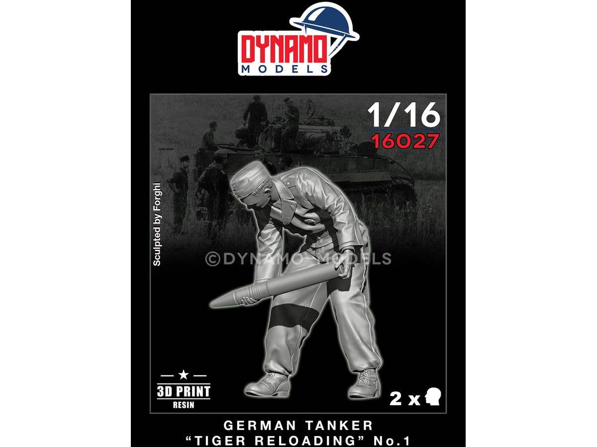 German Tanker Tiger Reloading No.1