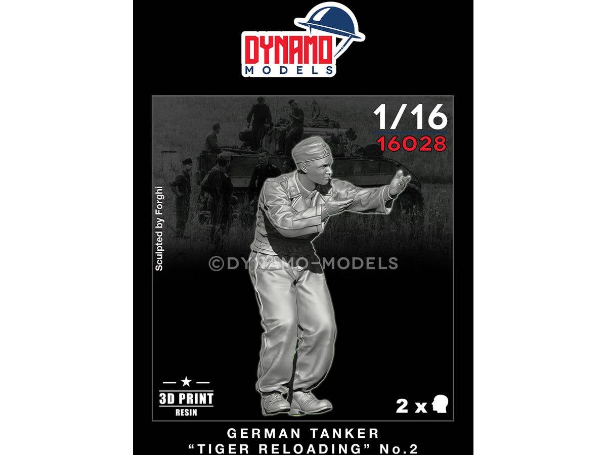 German Tanker Tiger Reloading No.2