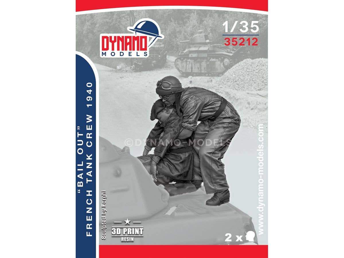 1940 French Tank Crew ''Bail Out'' Set