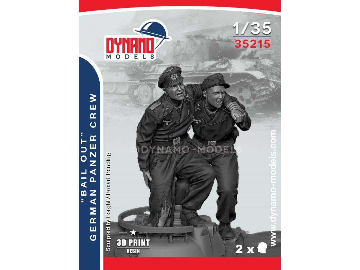 German Tank Crew Bail Out Set 1