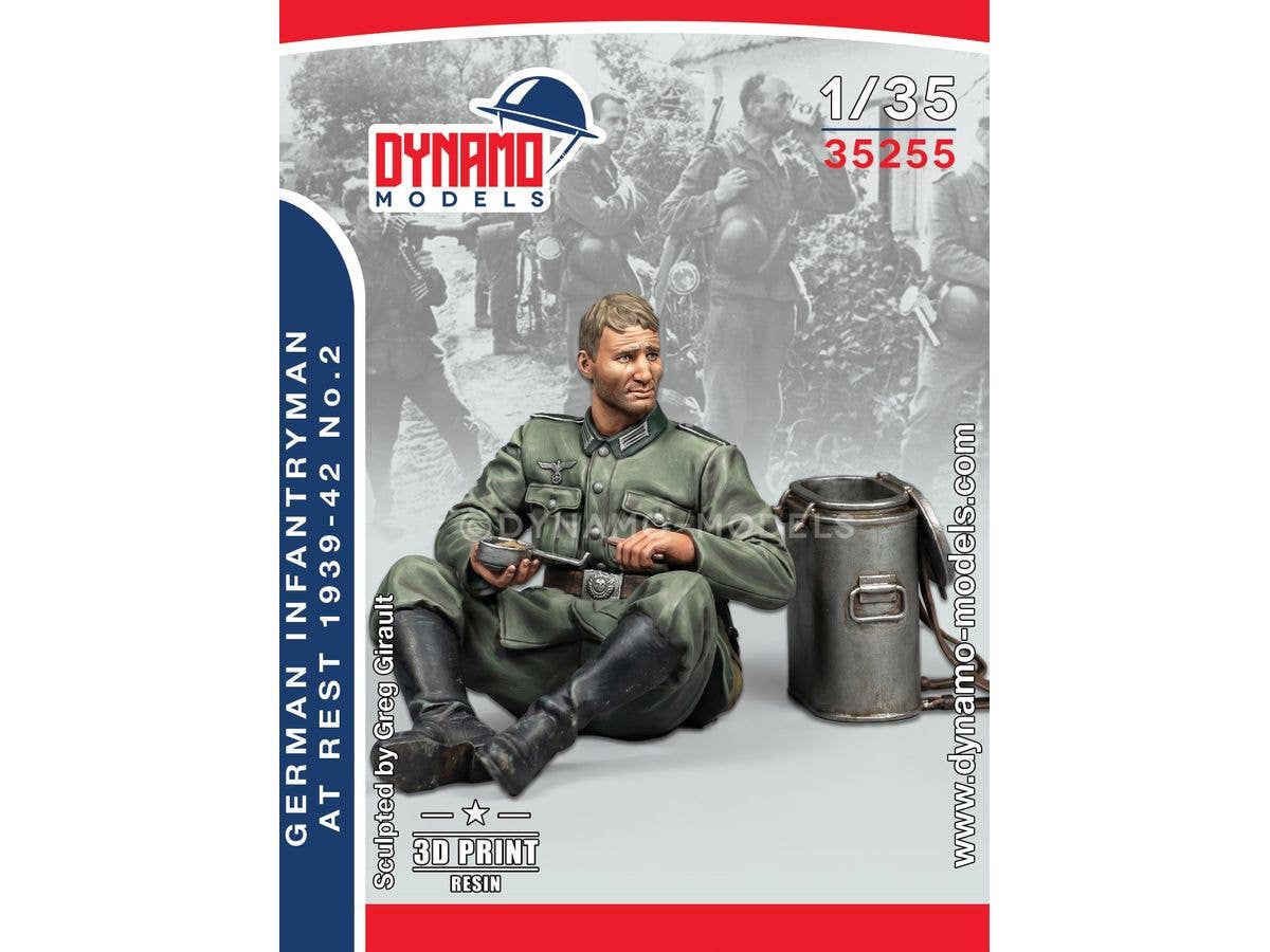 German Infantryman at Rest 1939-42 No.2