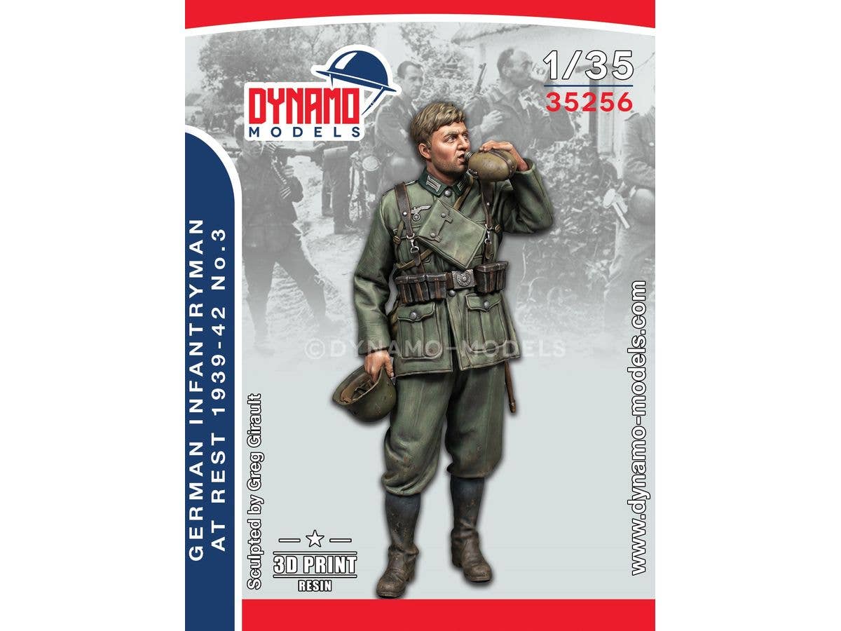 German Infantryman at Rest 1939-42 No.3