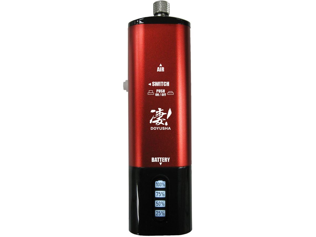 Sugot! Rechargeable Handy Air Compressor Red