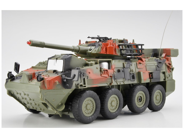 8-wheeled Armored Car Green Camouflage (27MHz)