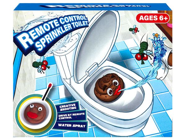 R/C Water-spurting Toilet-kun