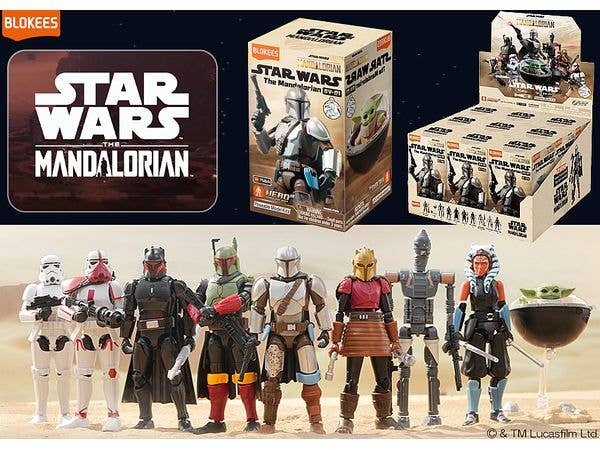 Blind BOX BLOKEES Star Wars GV Series 01.The Mandalorian 1Box 9pcs