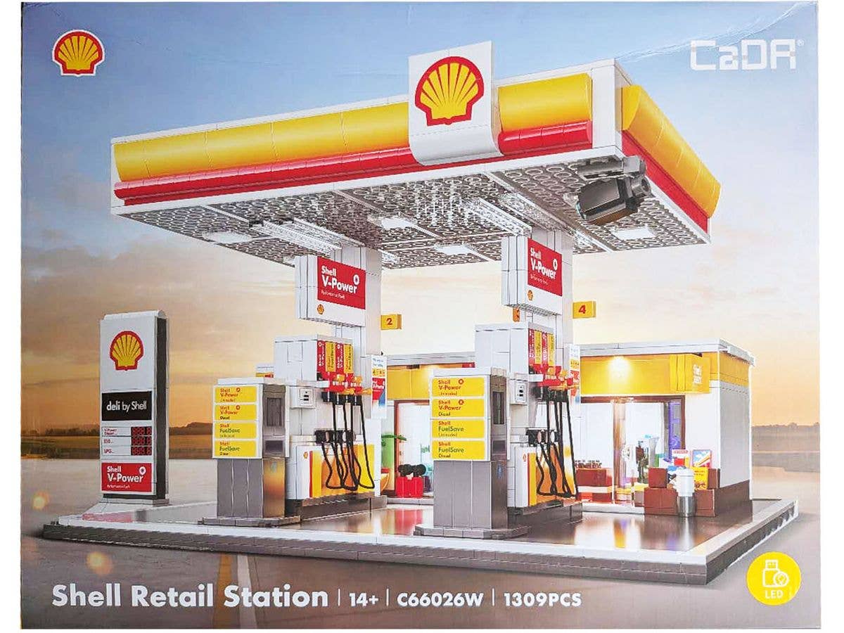 Shell Block Kit Retail Station (Large)