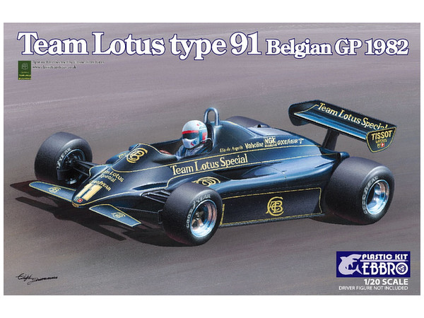 Team Lotus Type 91 Belgian GP 1982