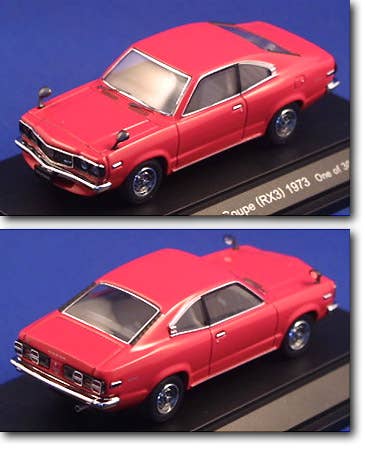 EBBRO MAZDA SAVANNA Coupe (RX3) 1973 赤 Mazda Savanna RX-3 '73 Coupe Red | HLJ.com