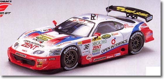 ミニカー OPEN INTERFACE TOM'S SUPRA SUPER GT 2005 Ebbro 1:43 2005 Super GT #36 Open Interface Supra. A very