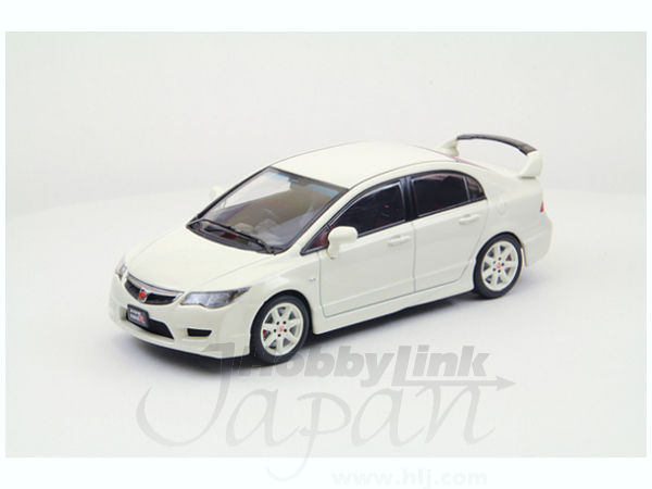 【人気美品】EBBRO Honda CIVIC TYPE R FD2 WHITE