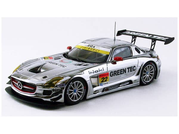 エブロ。1/43GREEN.AMG.GT3。 EBBRO 1/43 Green Tec Sls Amg GT3 Super GT300 Mini Car | eBay
