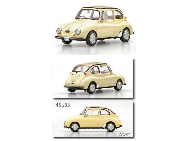 SUBARU 360 1958 (RESIN) IVORY