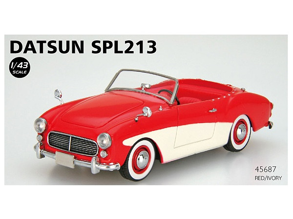 DATSUN SPL213 (RESIN) RED/IVORY