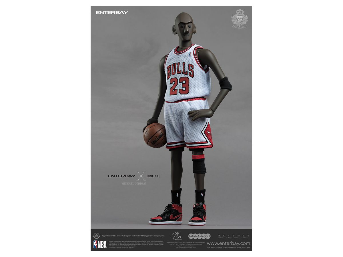 Enterbay x Eric So Michael Jordan Vinyl Figure Limited Edition Home Ver.
