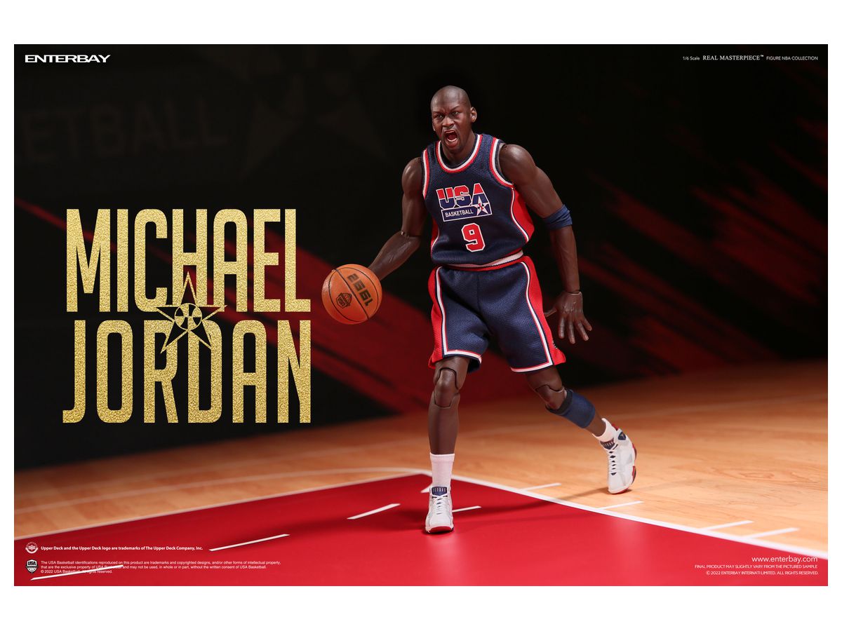 Real Masterpiece NBA Collection / Michael Jordan Collectible Figure Barcelona 1992 Limited Ver.