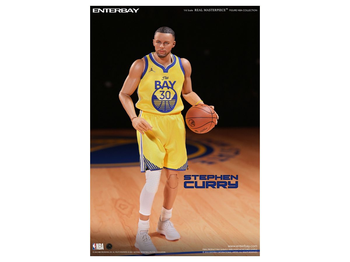 Real Masterpiece NBA Collection / Stephen Curry Collectible Figure NEW Ver.