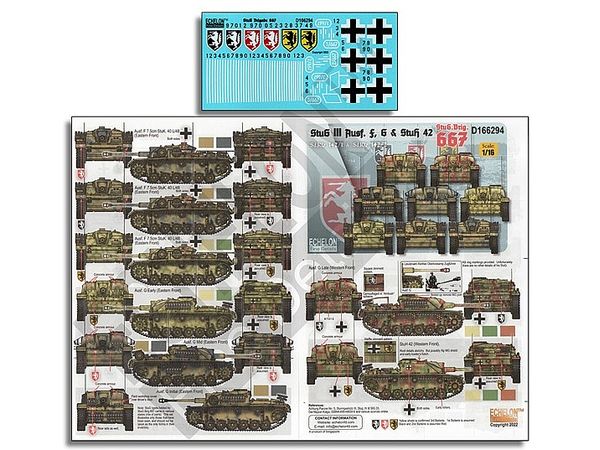 WWII Germany StuG III F/G Type 10.5cm StuH 42 (StuH 42) 667th StuG Brigade