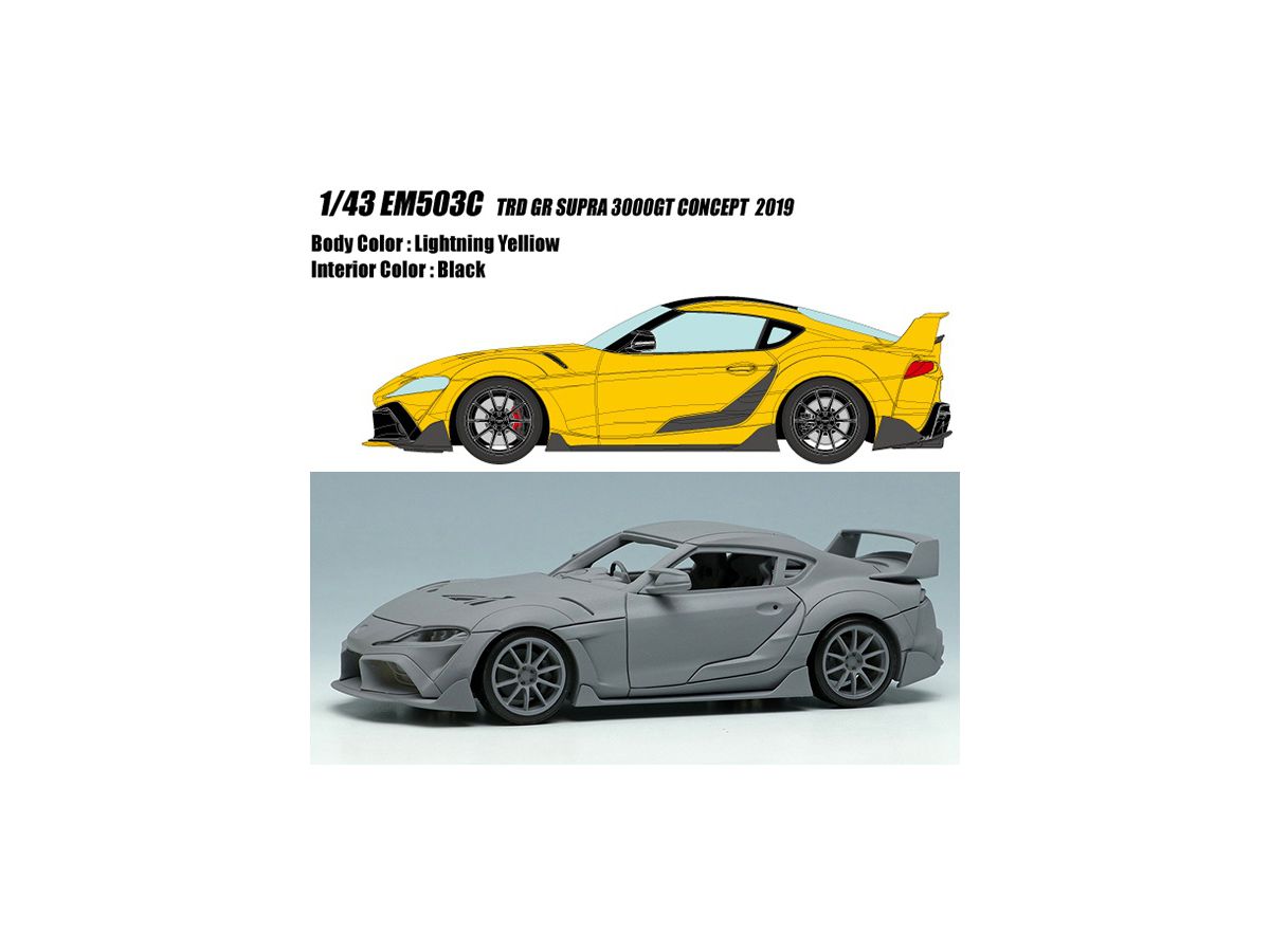 Toyota GR SUPRA TRD 3000GT Concept 2019 Lightning Yellow