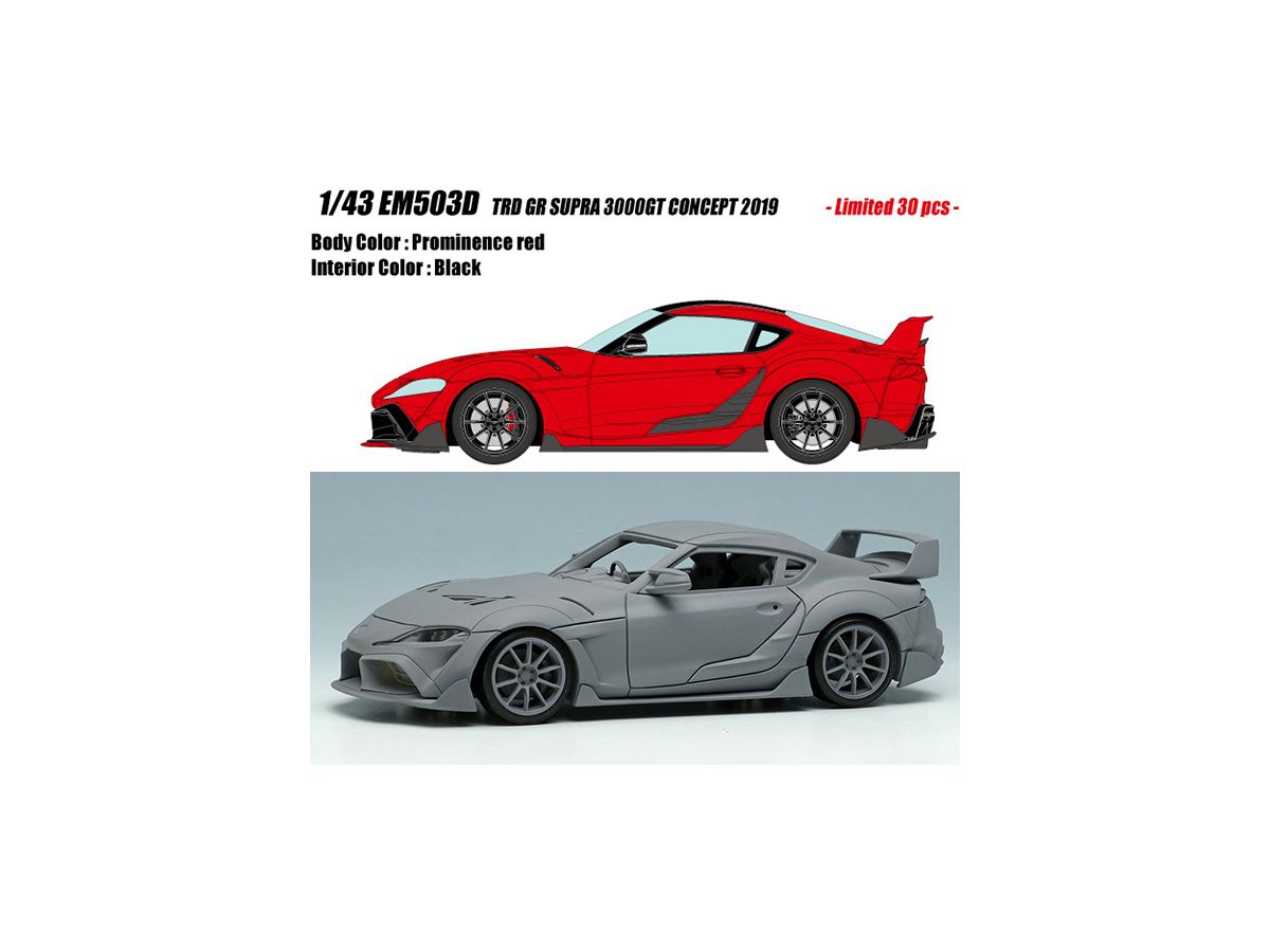 Toyota GR SUPRA TRD 3000GT Concept 2019 Prominence Red
