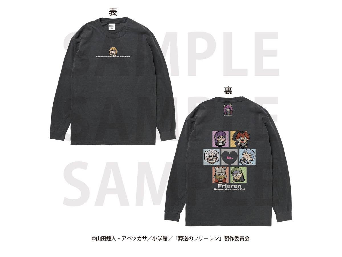 Anime Frieren: Beyond Journey's End x Okawa Bukubu Long T-Shirt L