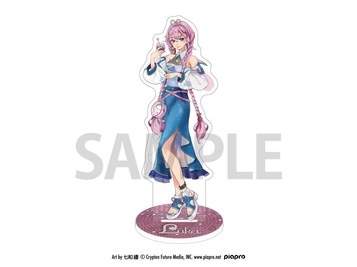Hatsune Miku: Magical Mirai 2025 Collaboration Cafe In E-Diner Acrylic Stand Megurine Luka