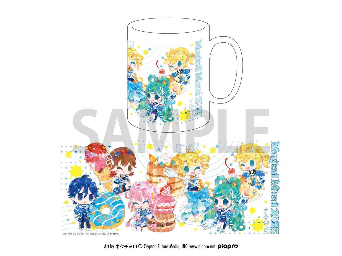 Hatsune Miku: Magical Mirai 2025 Collaboration Cafe In E-Diner Mug