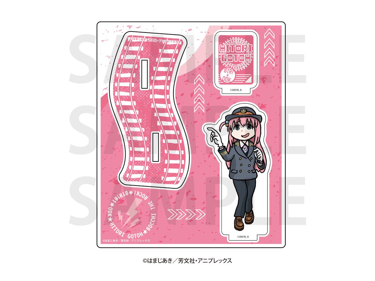 Anime Bocchi The Rock! x Odakyu Electric Railway: Acrylic Stand Hitori Goto