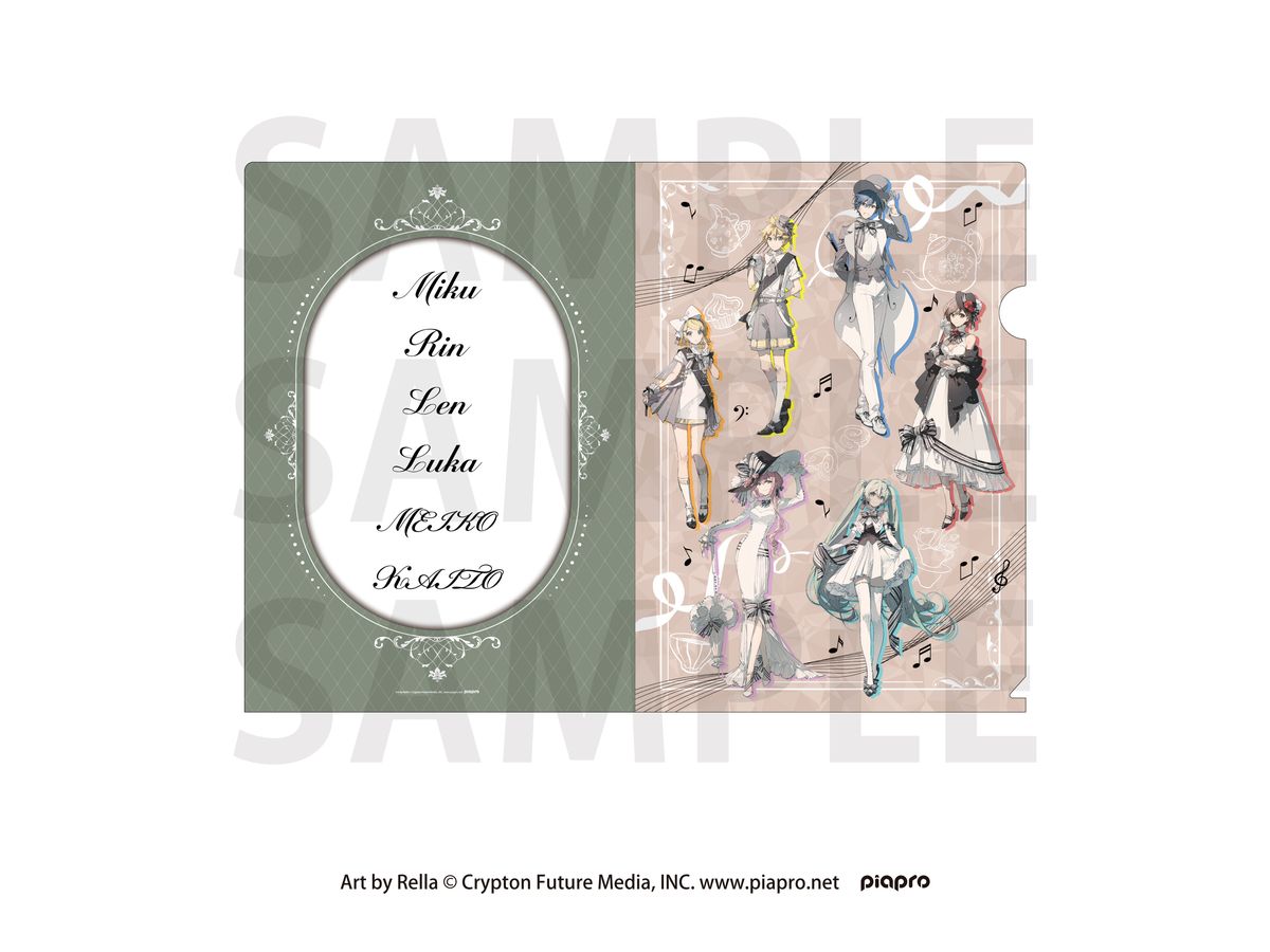 Hatsune Miku Symphony Collaboration Cafe After Party In Yokohama: Clear File