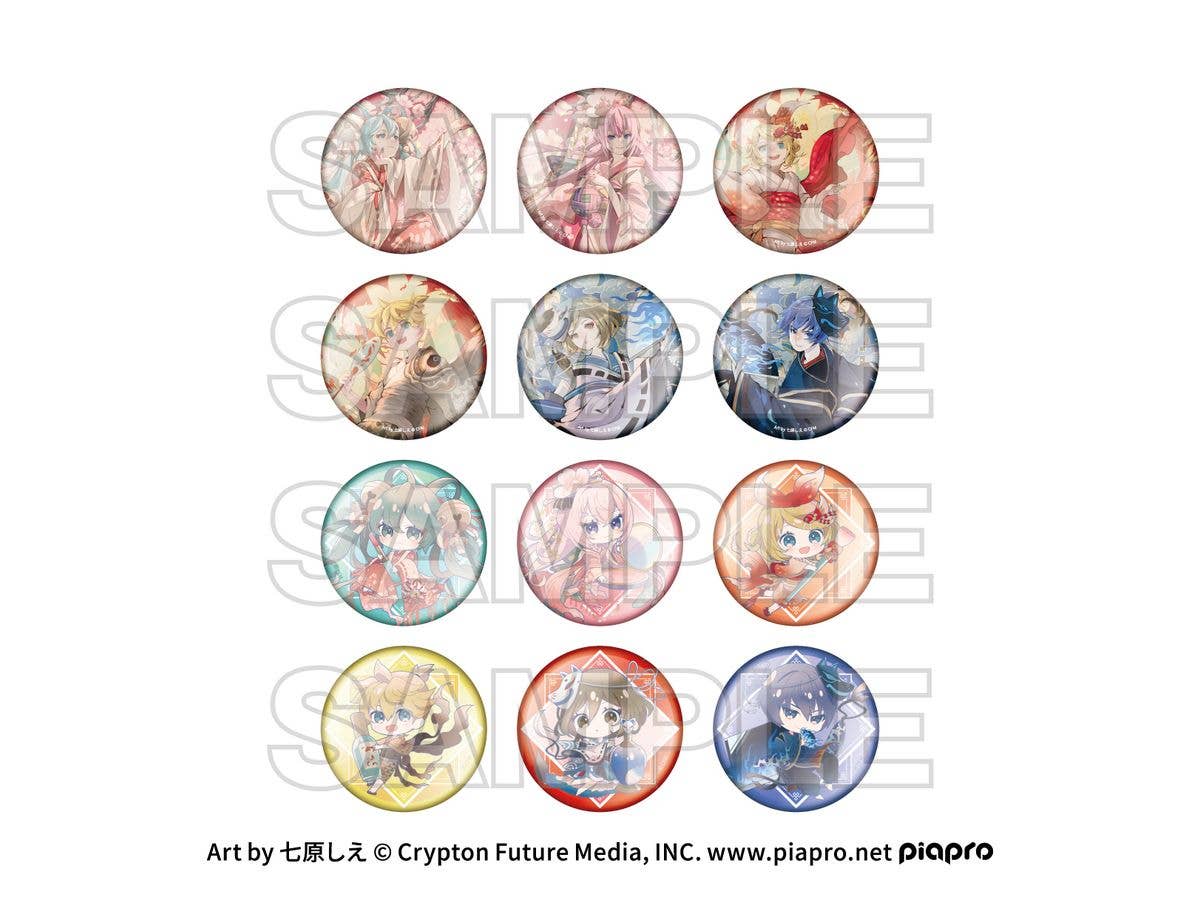 Piapro Characters cosmetics Otoiro no Sho Trading Can Badge (12 types in total) (Random)